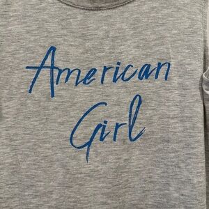 American Girl medium tee